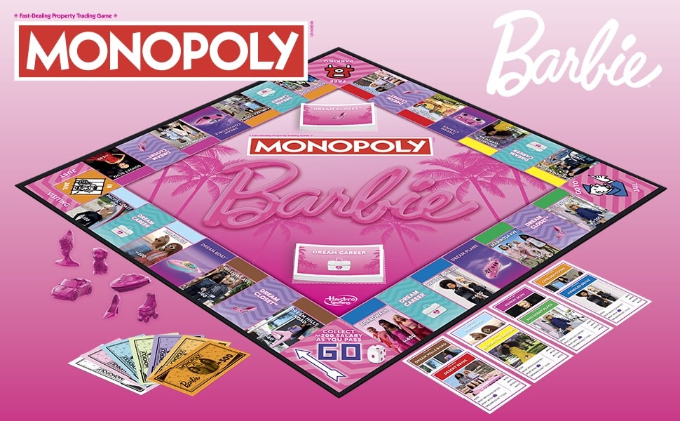 Monopoly ganha tabuleiro da Barbie - GKPB - Geek Publicitário
